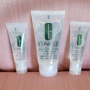 Lot of Clinique Dramatically Different Hydrating Jelly - 2.7 total fluid ounces